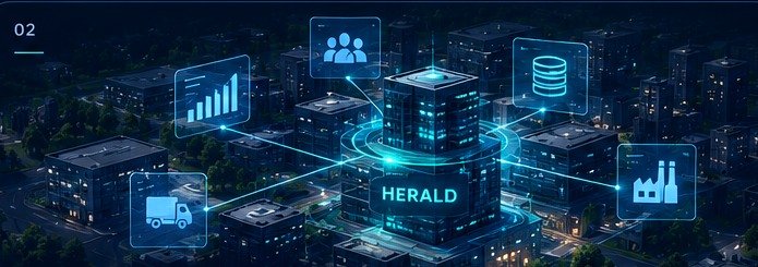 Connected enterprise operations visual